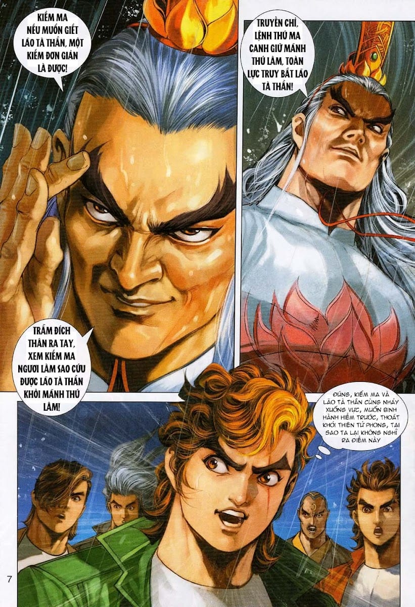 Truyện Tranh Tân Tác Long Hổ Môn trang 4