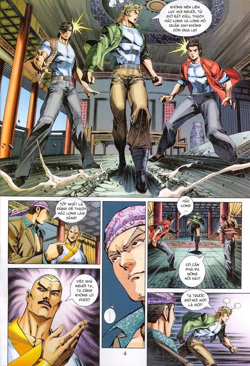 Truyện Tranh Tân Tác Long Hổ Môn trang 4