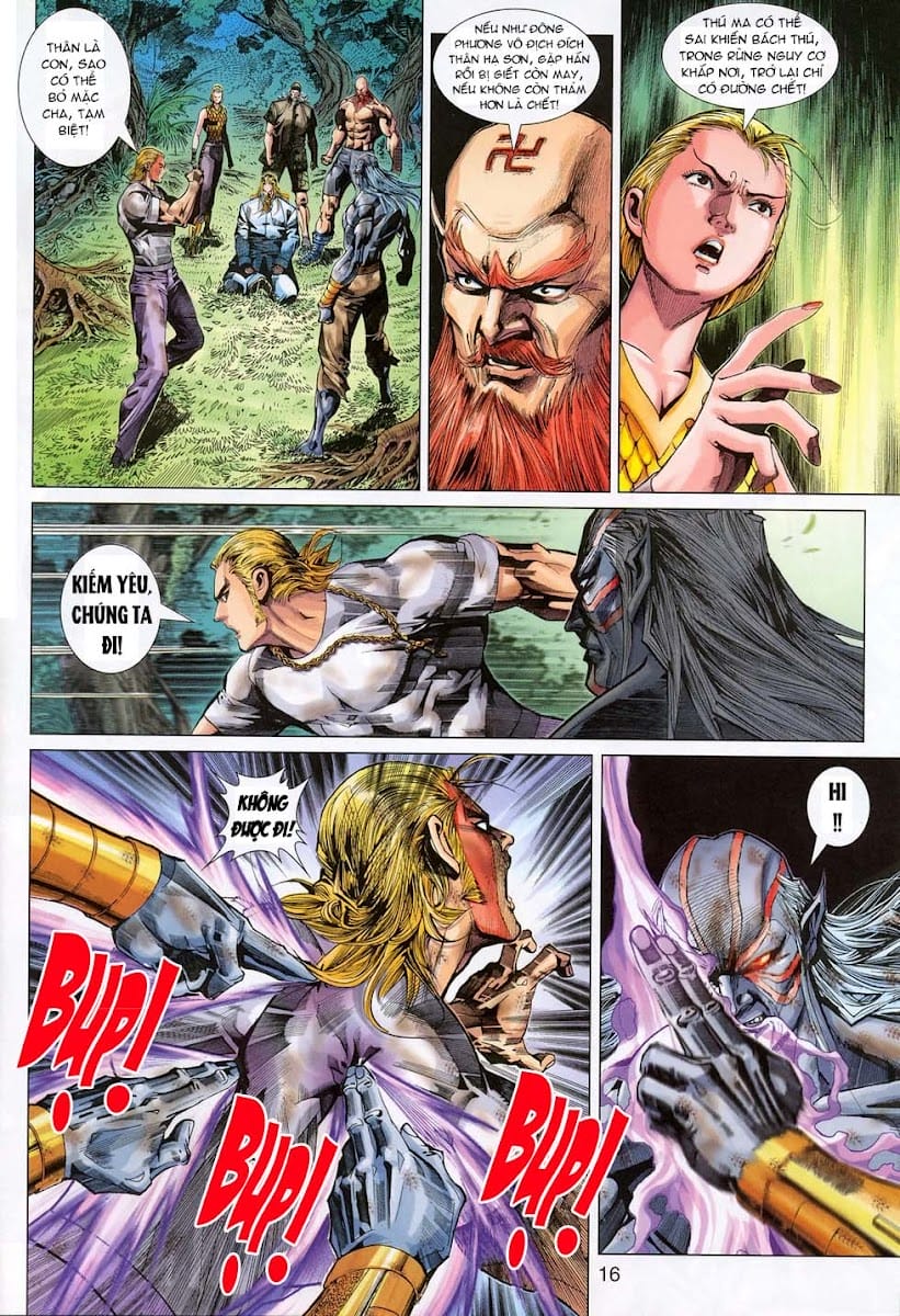 Truyện Tranh Tân Tác Long Hổ Môn trang 4