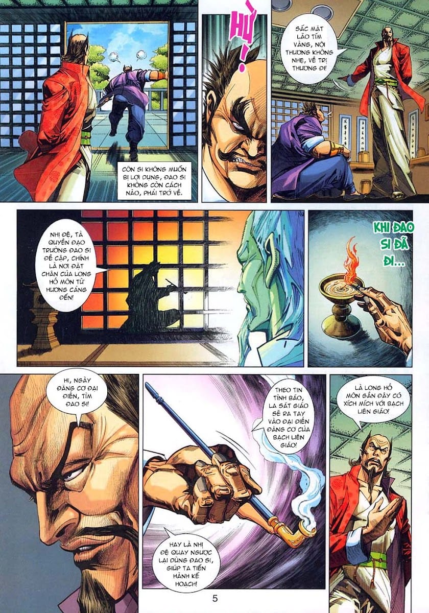 Truyện Tranh Tân Tác Long Hổ Môn trang 4