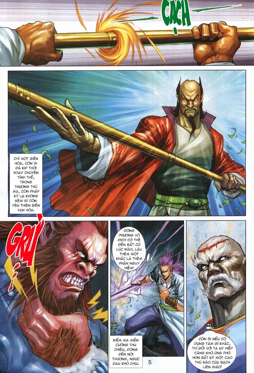 Truyện Tranh Tân Tác Long Hổ Môn trang 4