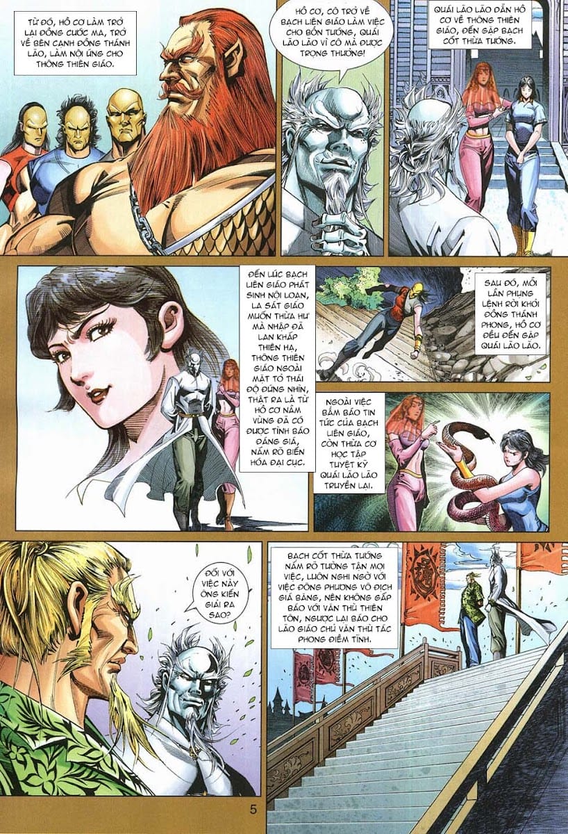 Truyện Tranh Tân Tác Long Hổ Môn trang 4
