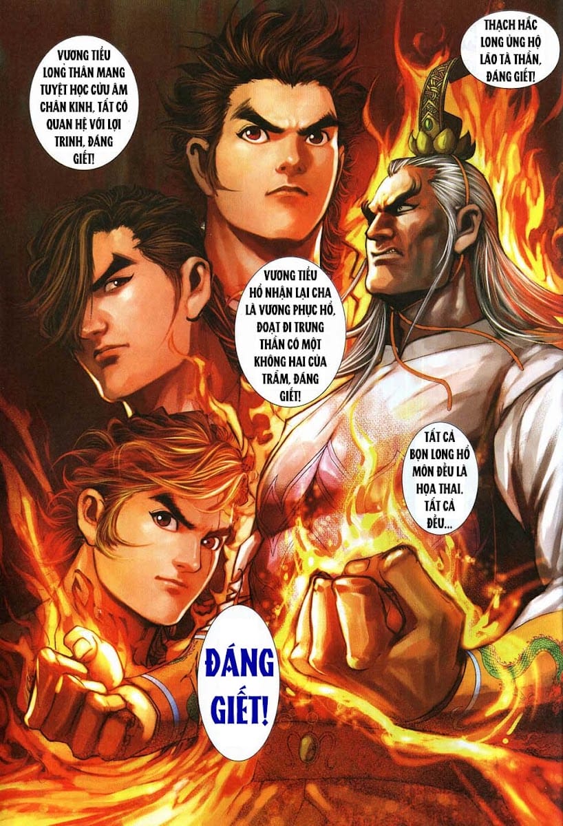Truyện Tranh Tân Tác Long Hổ Môn trang 4