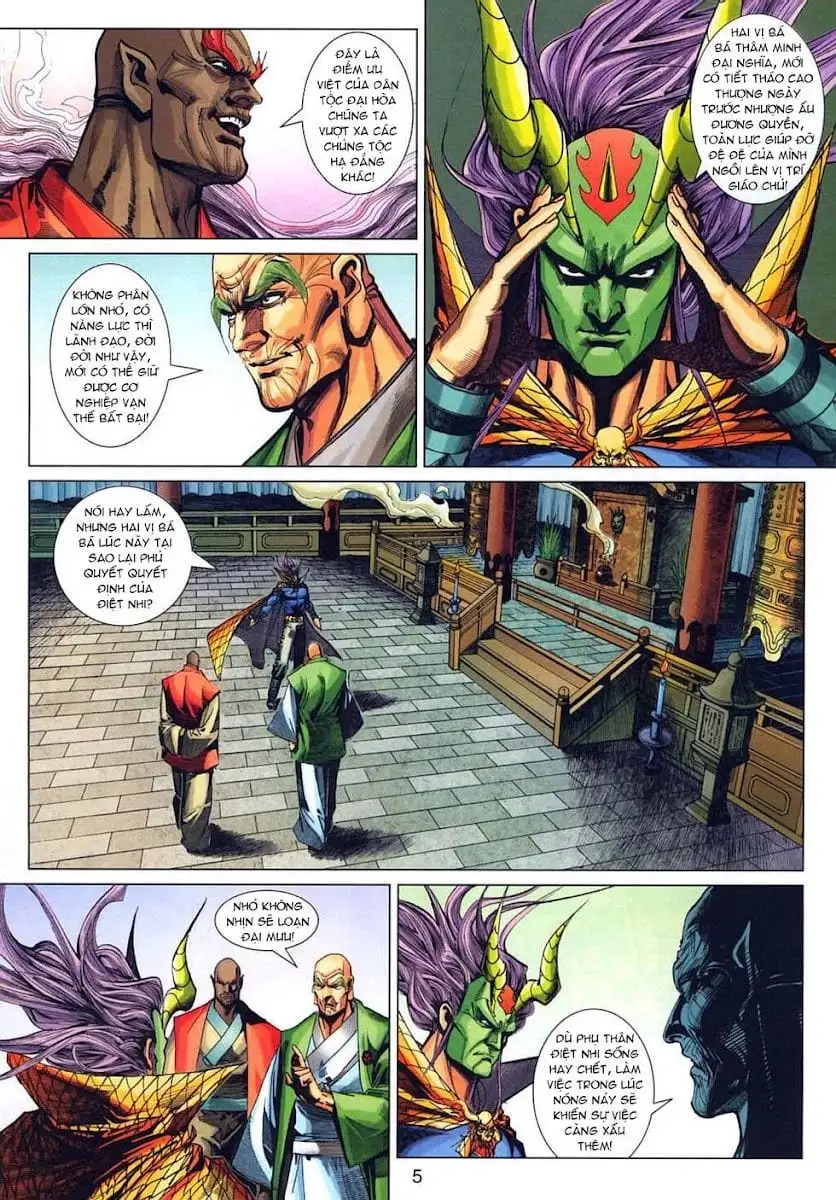 Truyện Tranh Tân Tác Long Hổ Môn trang 4