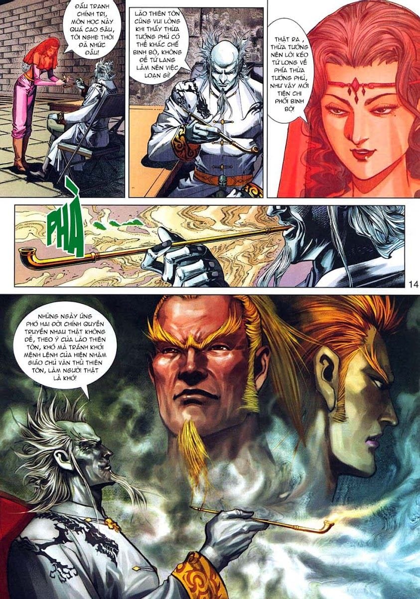 Truyện Tranh Tân Tác Long Hổ Môn trang 4