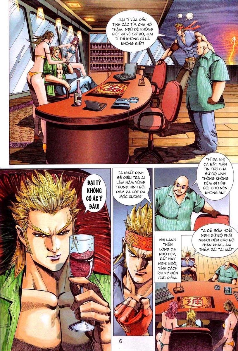 Truyện Tranh Tân Tác Long Hổ Môn trang 4