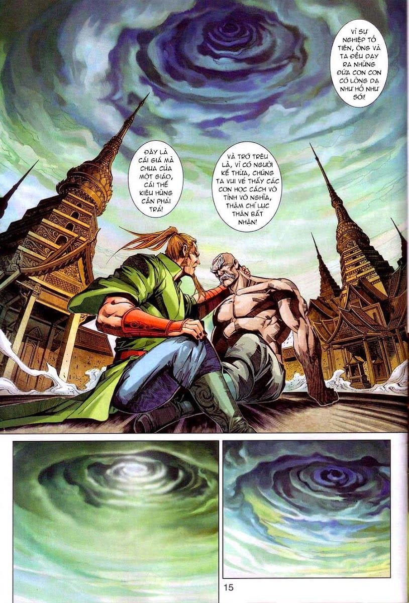 Truyện Tranh Tân Tác Long Hổ Môn trang 4