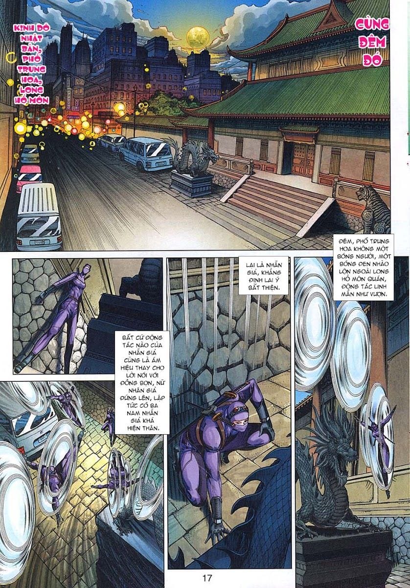 Truyện Tranh Tân Tác Long Hổ Môn trang 4