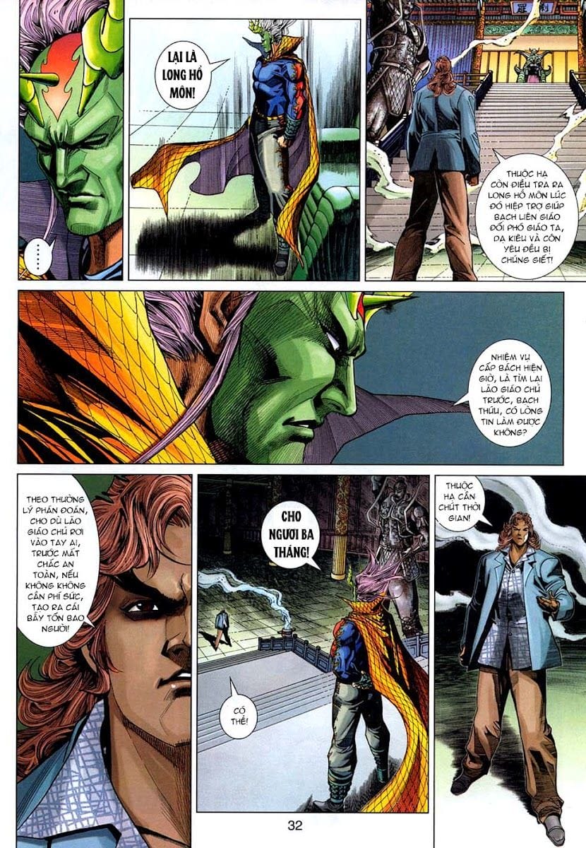 Truyện Tranh Tân Tác Long Hổ Môn trang 4