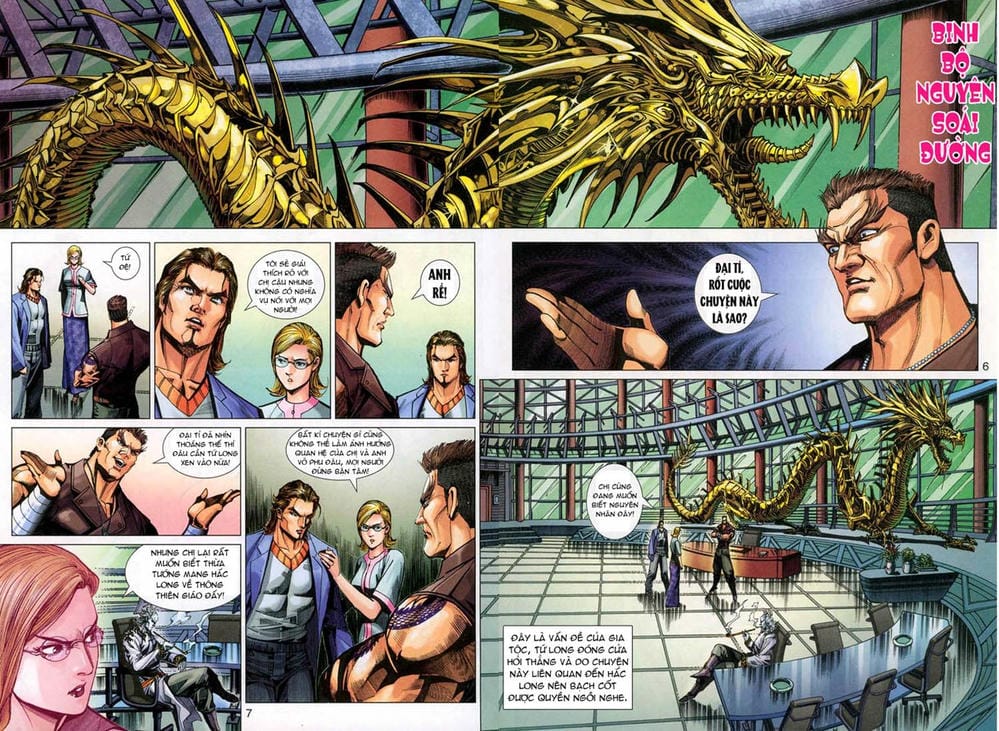Truyện Tranh Tân Tác Long Hổ Môn trang 4