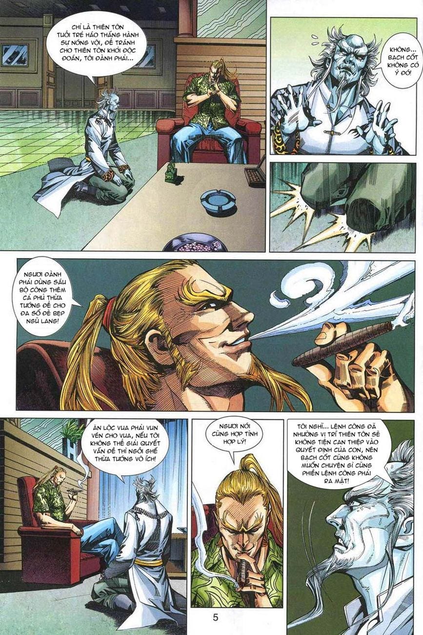 Truyện Tranh Tân Tác Long Hổ Môn trang 4