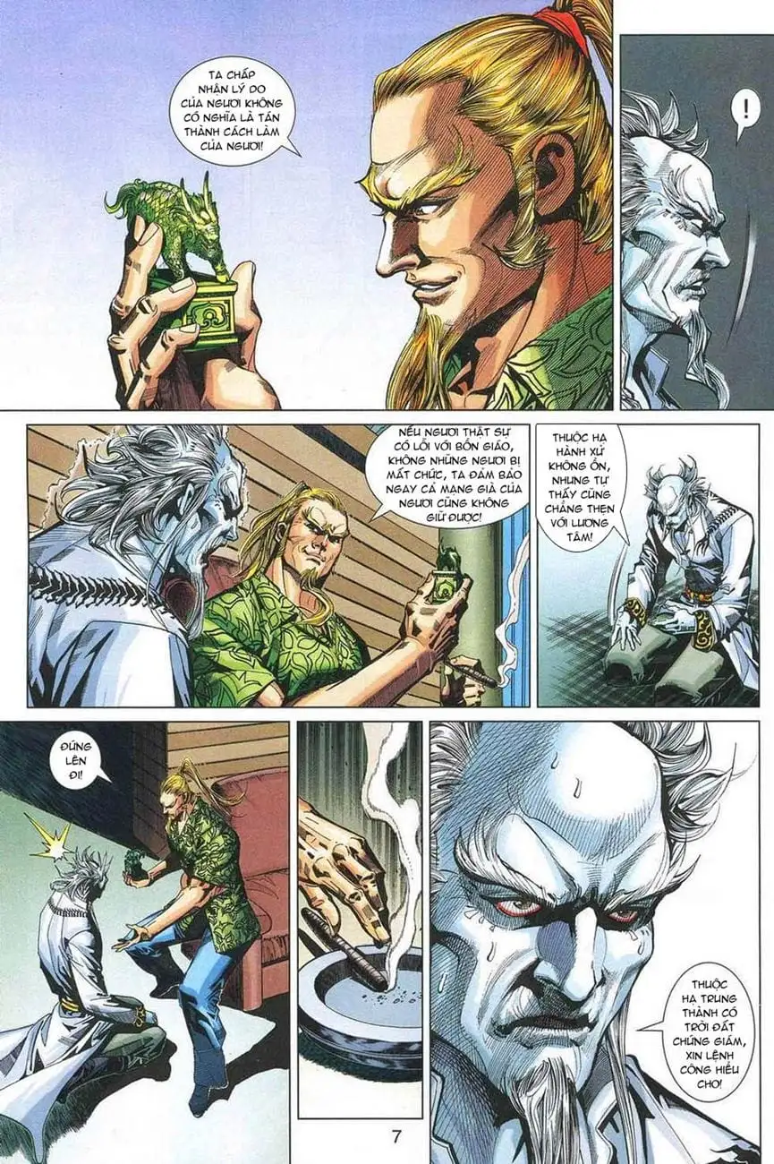 Truyện Tranh Tân Tác Long Hổ Môn trang 4