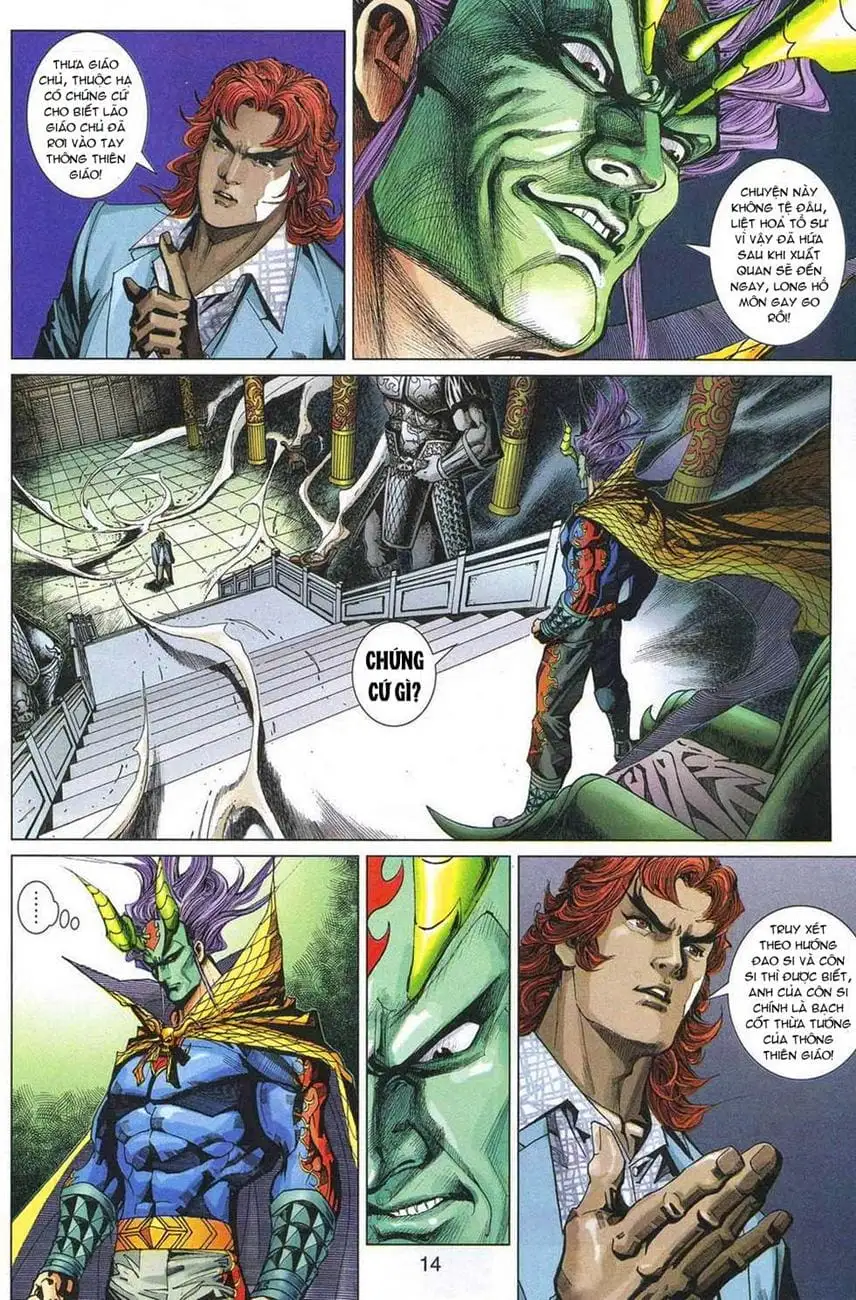 Truyện Tranh Tân Tác Long Hổ Môn trang 4