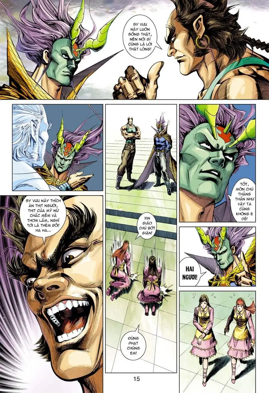 Truyện Tranh Tân Tác Long Hổ Môn trang 4