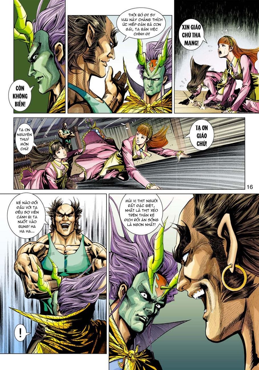Truyện Tranh Tân Tác Long Hổ Môn trang 4