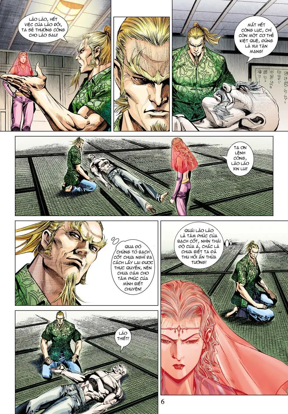 Truyện Tranh Tân Tác Long Hổ Môn trang 4