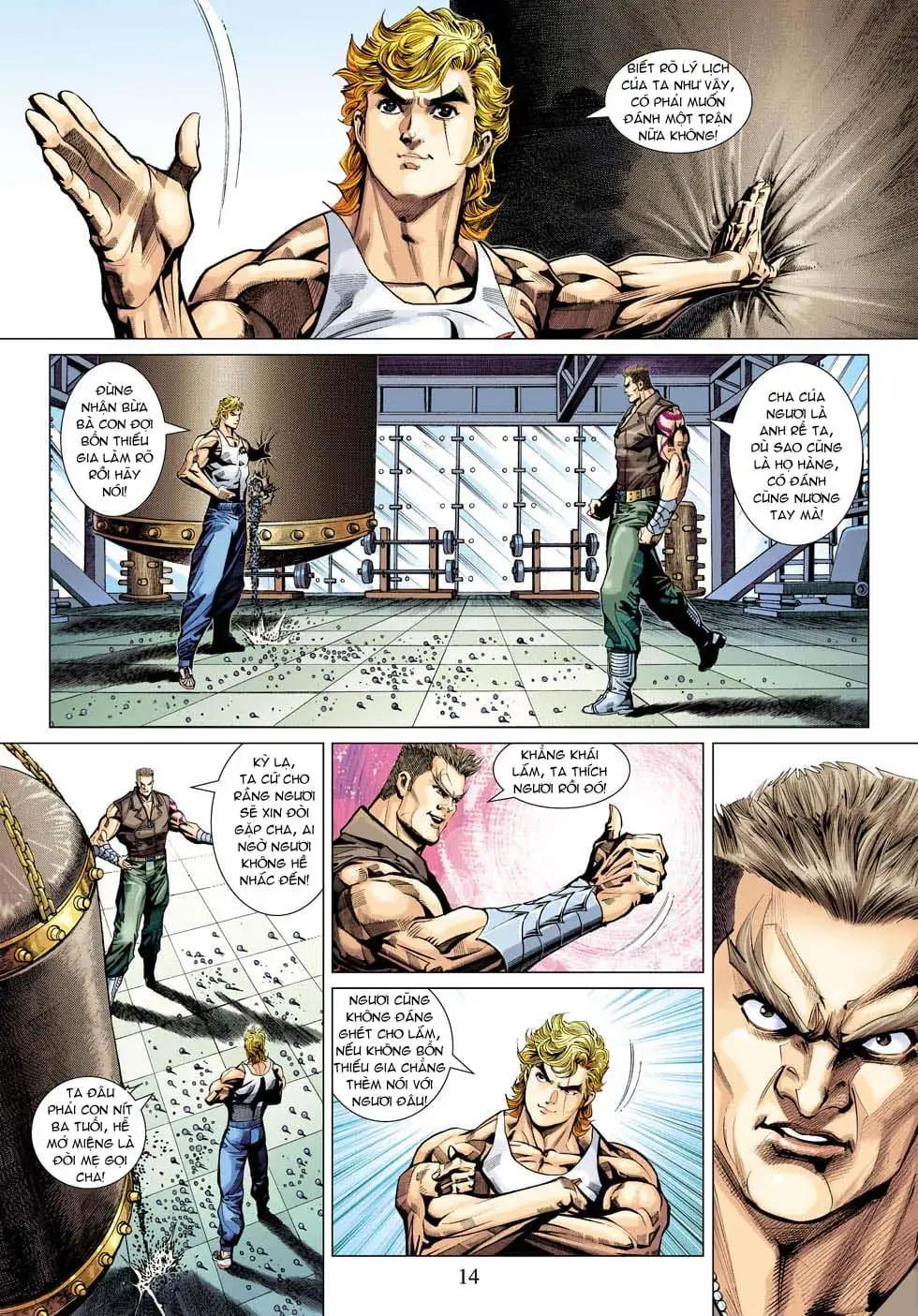 Truyện Tranh Tân Tác Long Hổ Môn trang 4