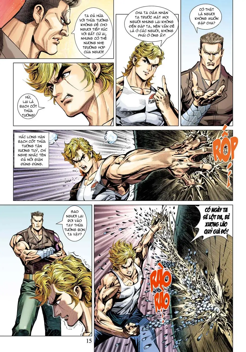 Truyện Tranh Tân Tác Long Hổ Môn trang 4