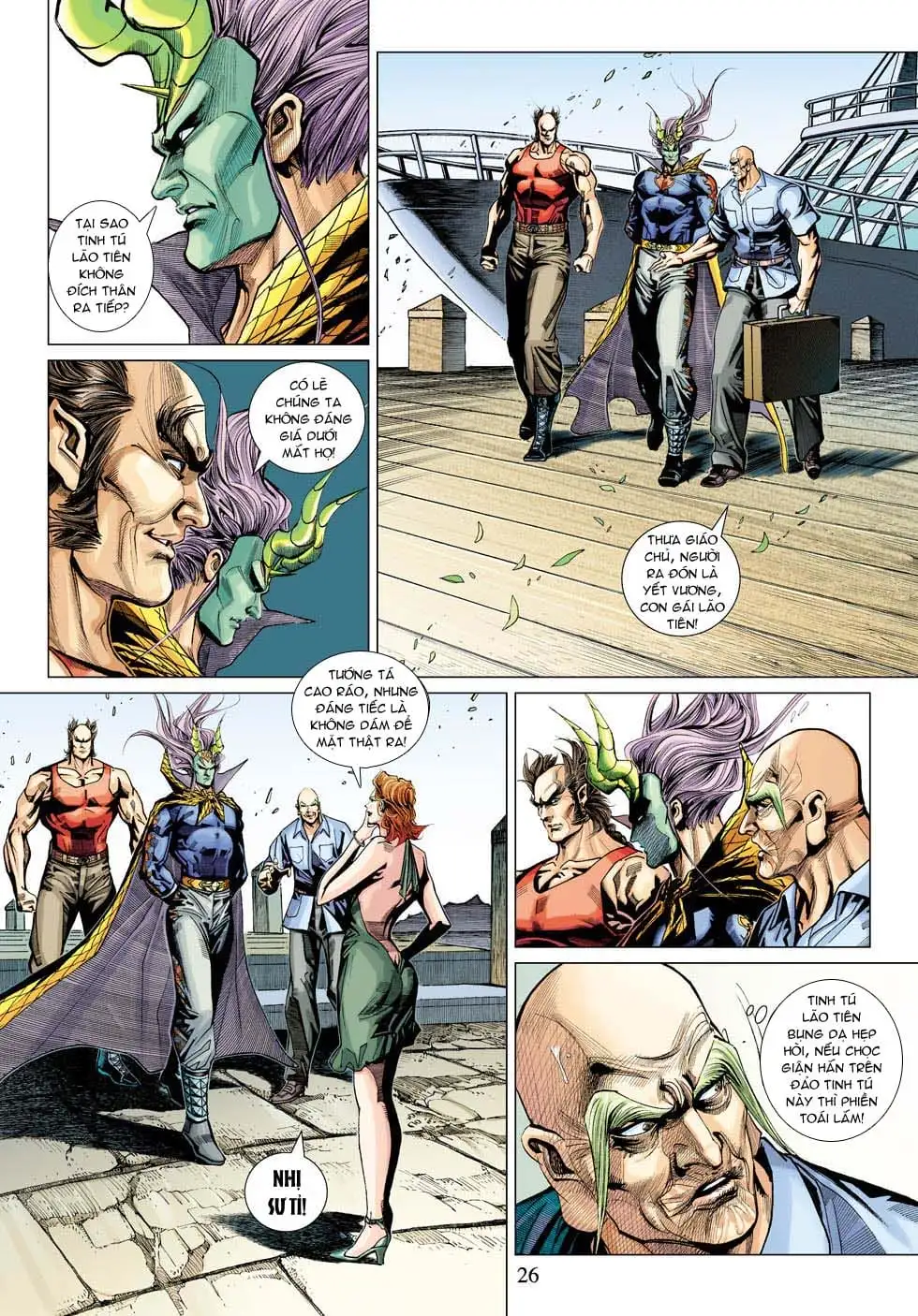 Truyện Tranh Tân Tác Long Hổ Môn trang 4