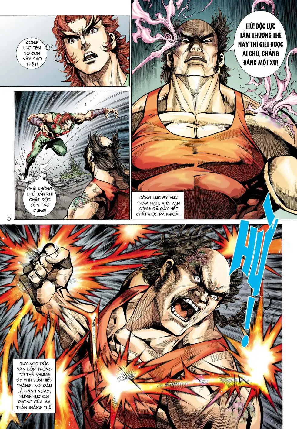 Truyện Tranh Tân Tác Long Hổ Môn trang 4