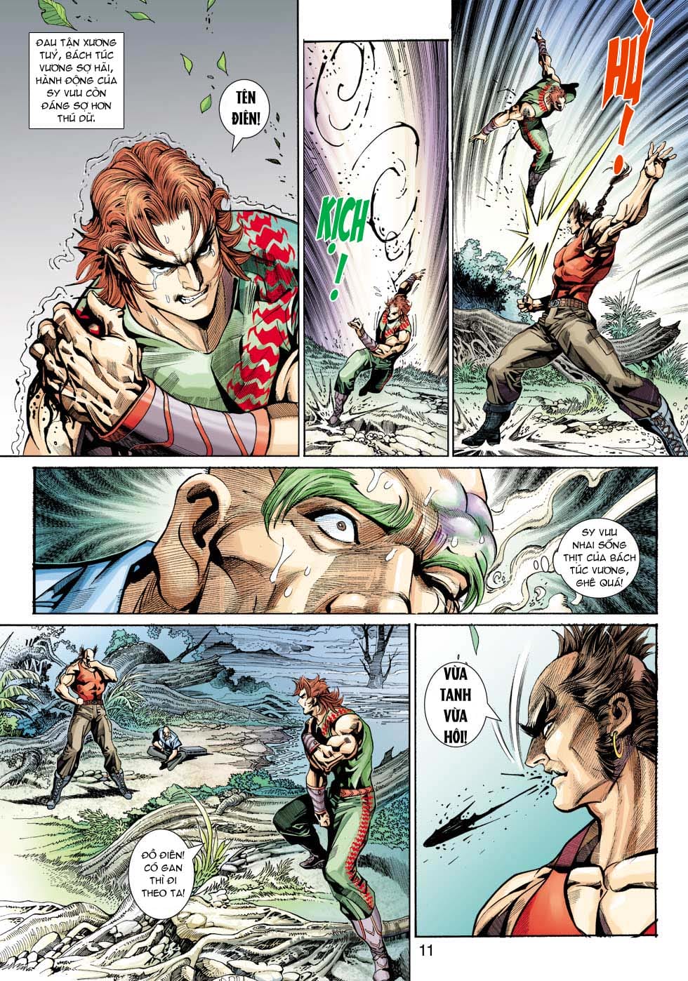 Truyện Tranh Tân Tác Long Hổ Môn trang 4