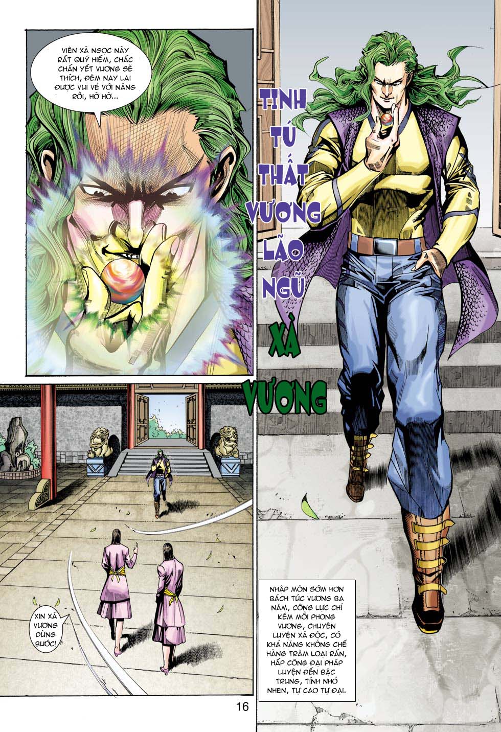 Truyện Tranh Tân Tác Long Hổ Môn trang 4