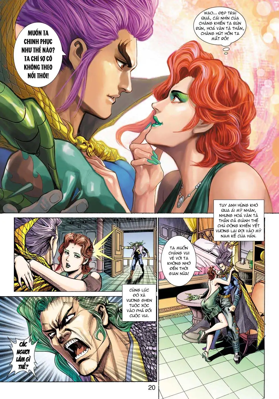 Truyện Tranh Tân Tác Long Hổ Môn trang 4