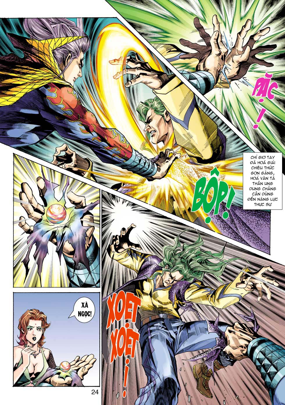 Truyện Tranh Tân Tác Long Hổ Môn trang 4