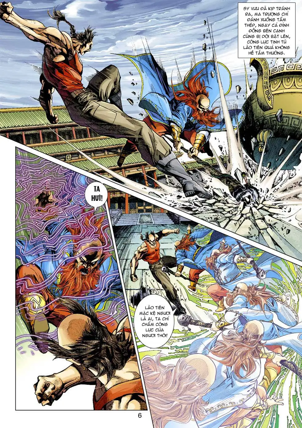 Truyện Tranh Tân Tác Long Hổ Môn trang 4