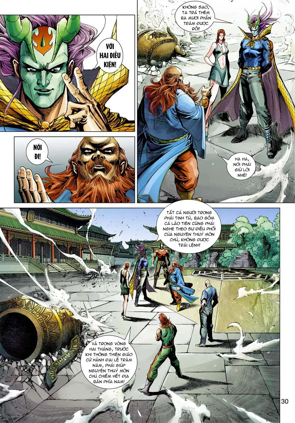 Truyện Tranh Tân Tác Long Hổ Môn trang 4