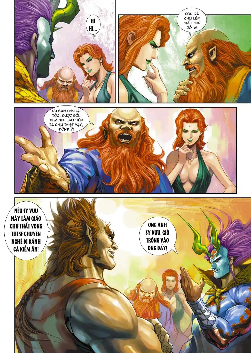 Truyện Tranh Tân Tác Long Hổ Môn trang 4