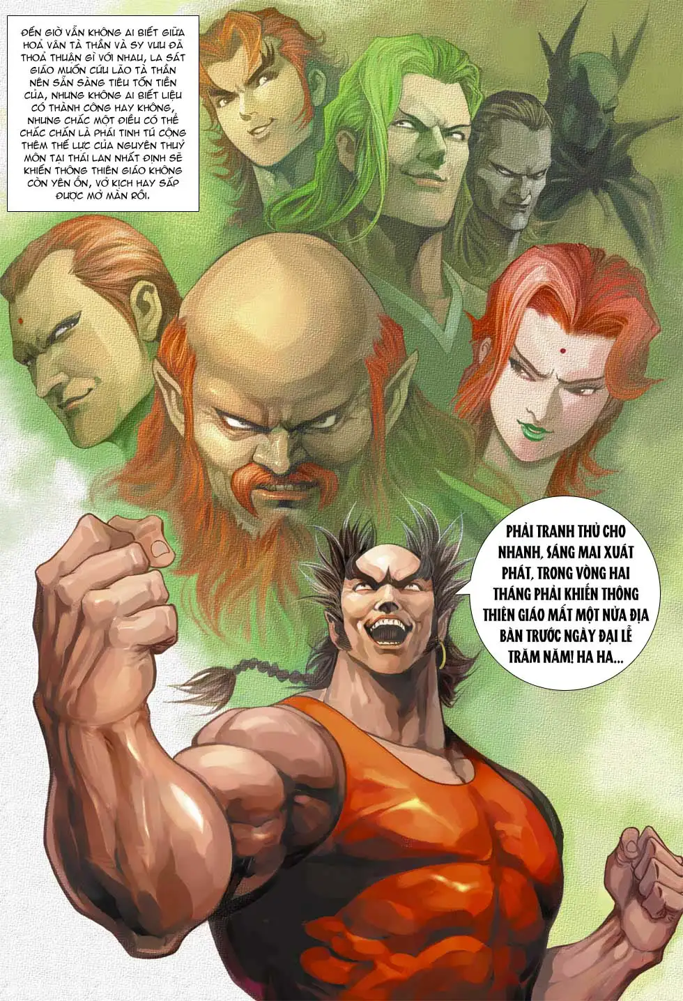 Truyện Tranh Tân Tác Long Hổ Môn trang 4