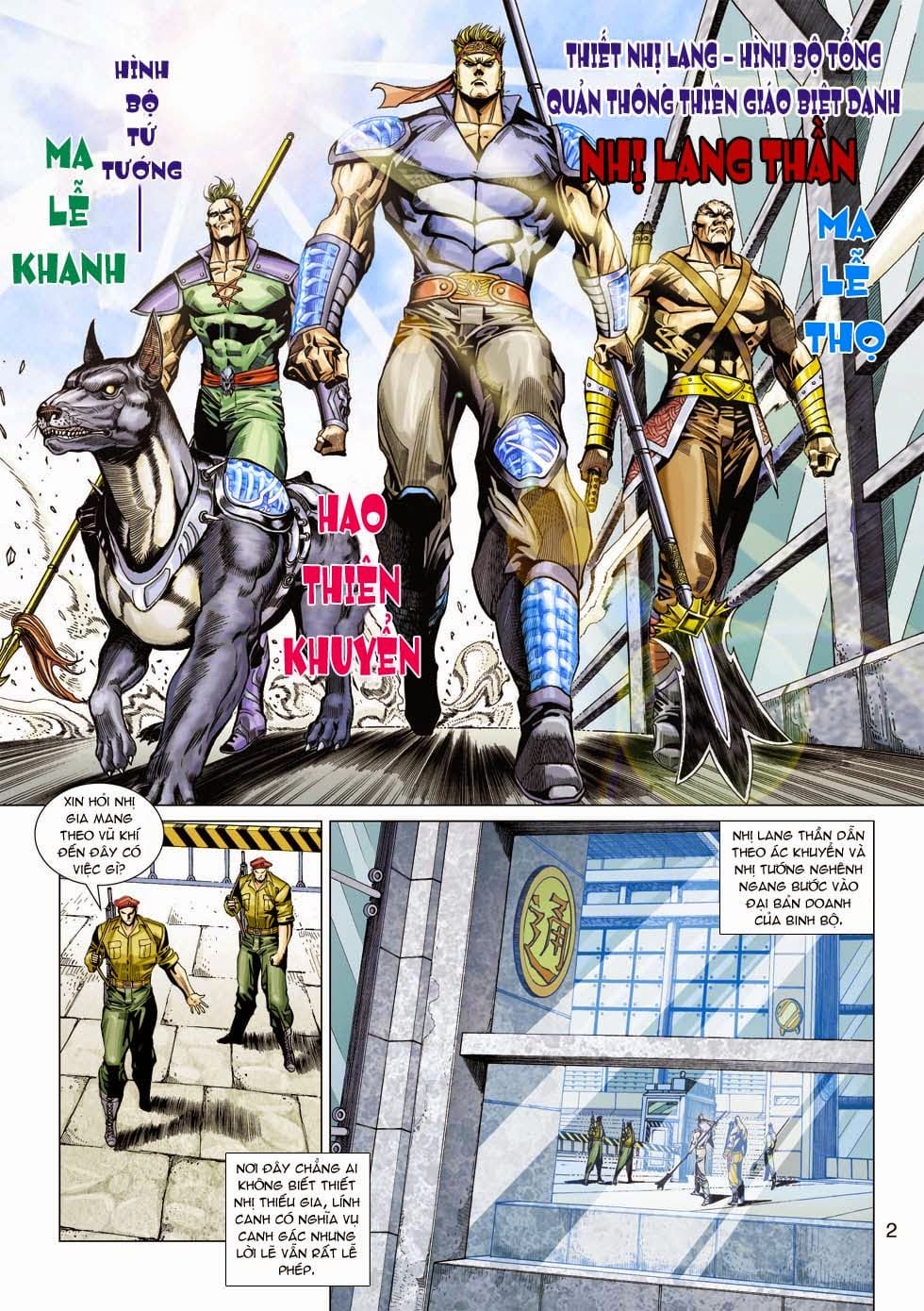 Truyện Tranh Tân Tác Long Hổ Môn trang 4