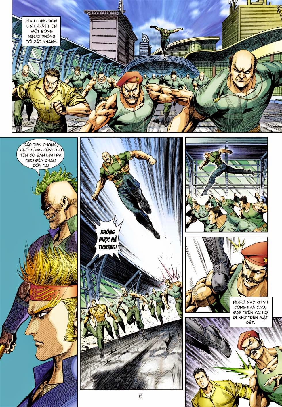 Truyện Tranh Tân Tác Long Hổ Môn trang 4