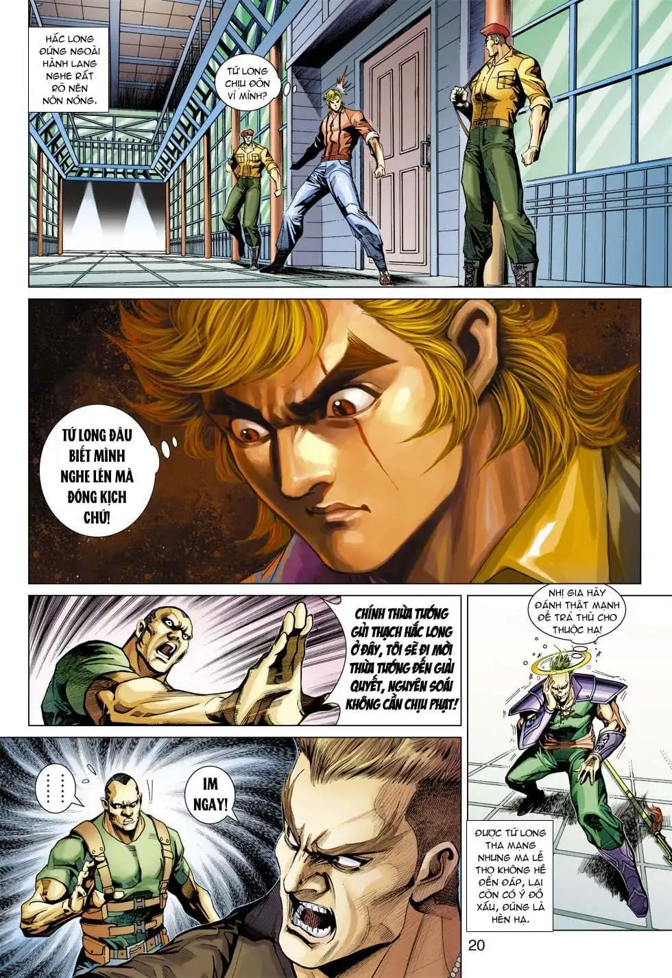 Truyện Tranh Tân Tác Long Hổ Môn trang 4