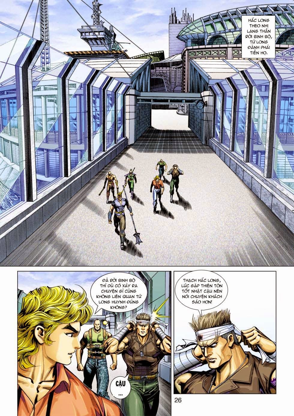 Truyện Tranh Tân Tác Long Hổ Môn trang 4