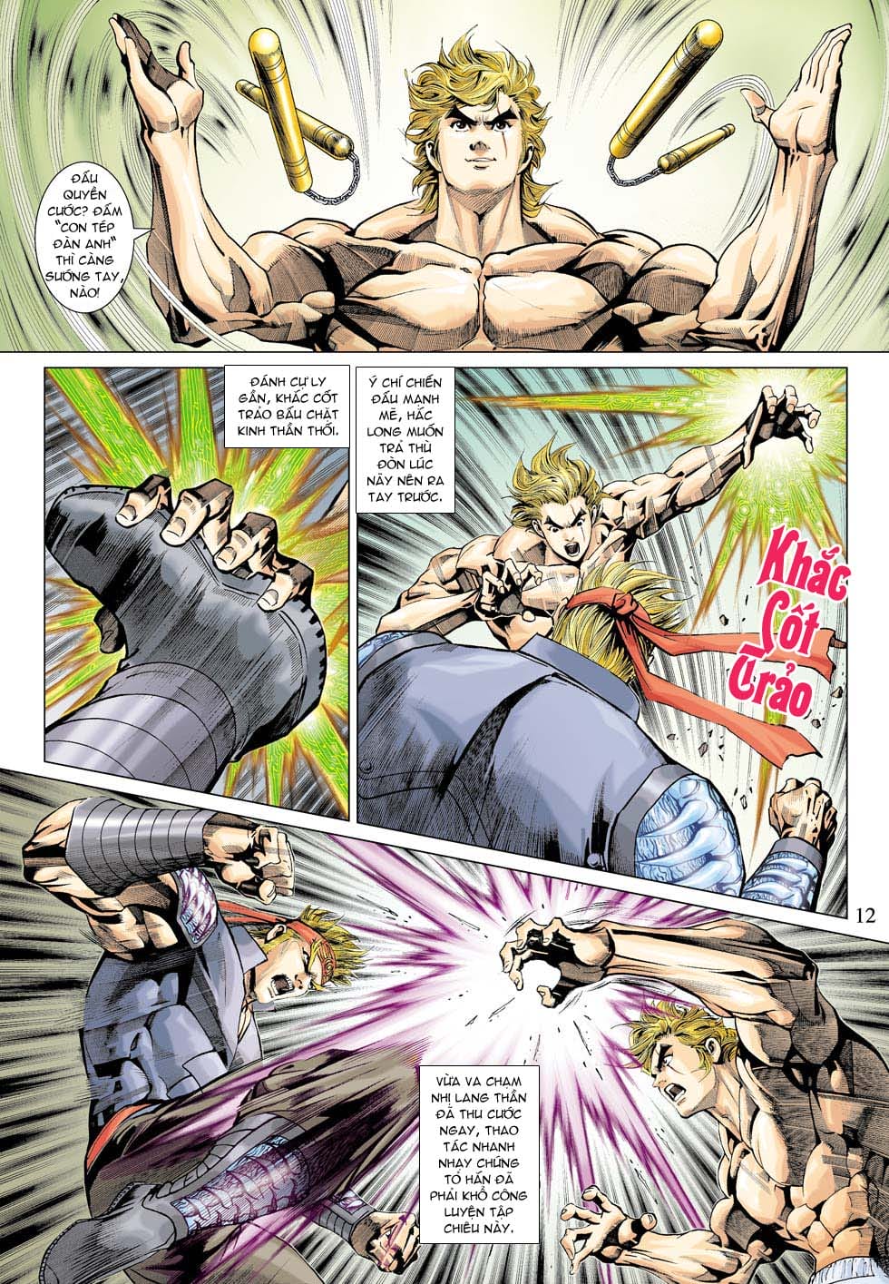 Truyện Tranh Tân Tác Long Hổ Môn trang 4