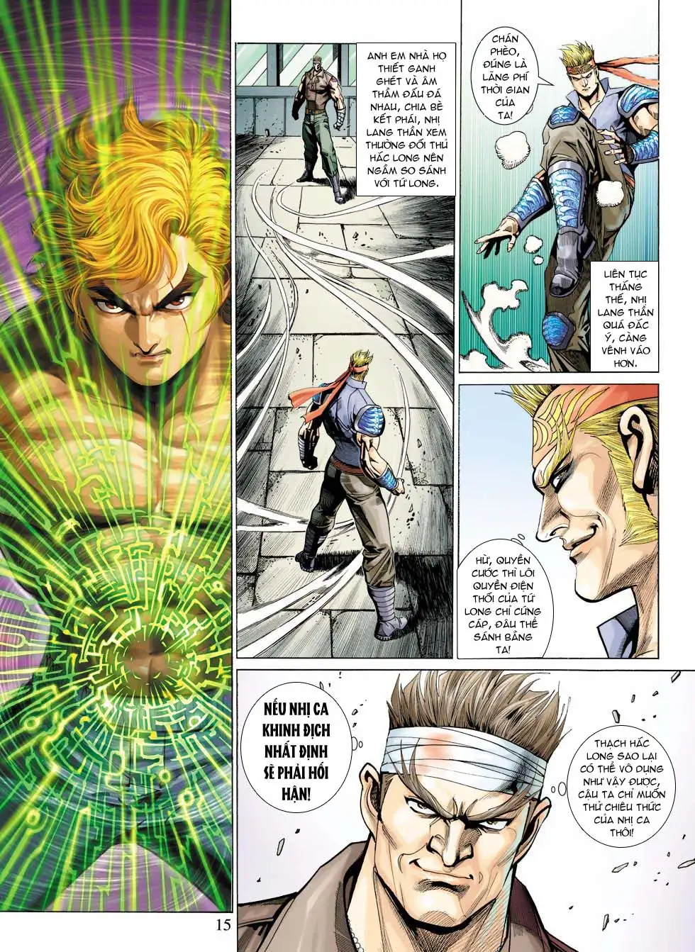 Truyện Tranh Tân Tác Long Hổ Môn trang 4