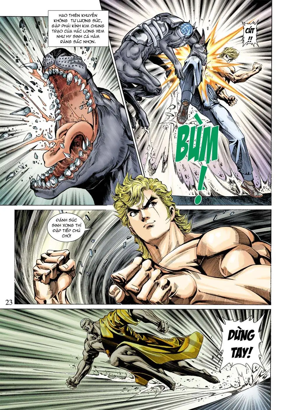 Truyện Tranh Tân Tác Long Hổ Môn trang 4