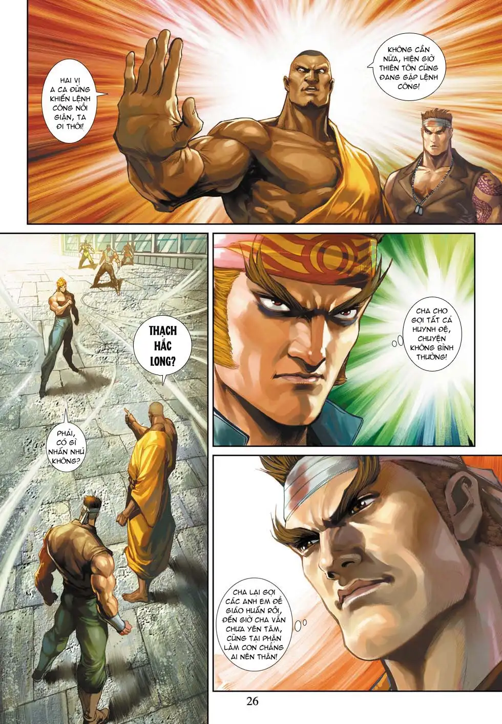 Truyện Tranh Tân Tác Long Hổ Môn trang 4