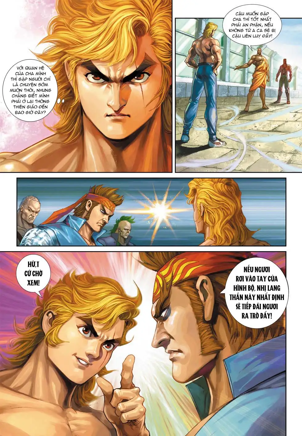 Truyện Tranh Tân Tác Long Hổ Môn trang 4