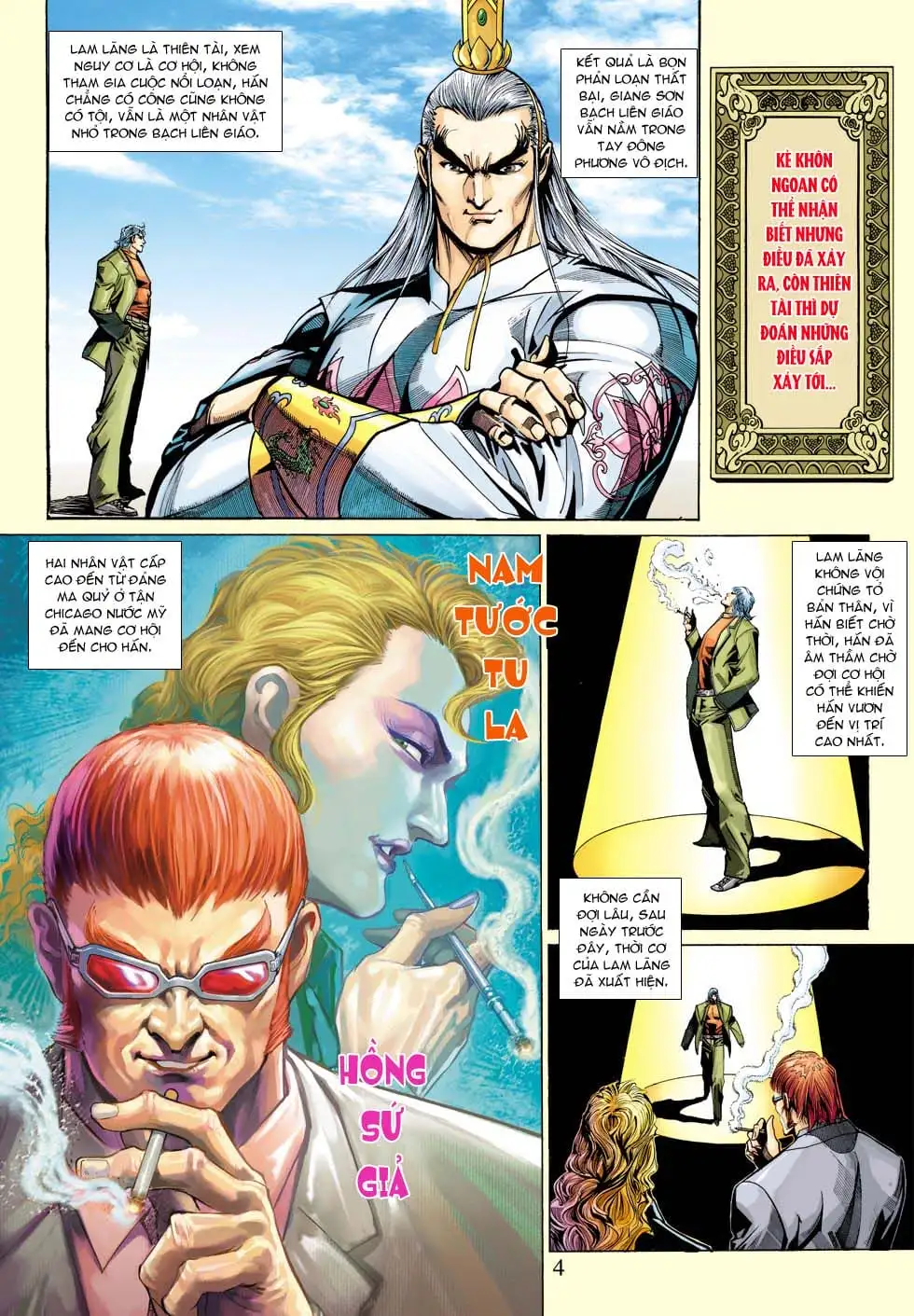 Truyện Tranh Tân Tác Long Hổ Môn trang 4
