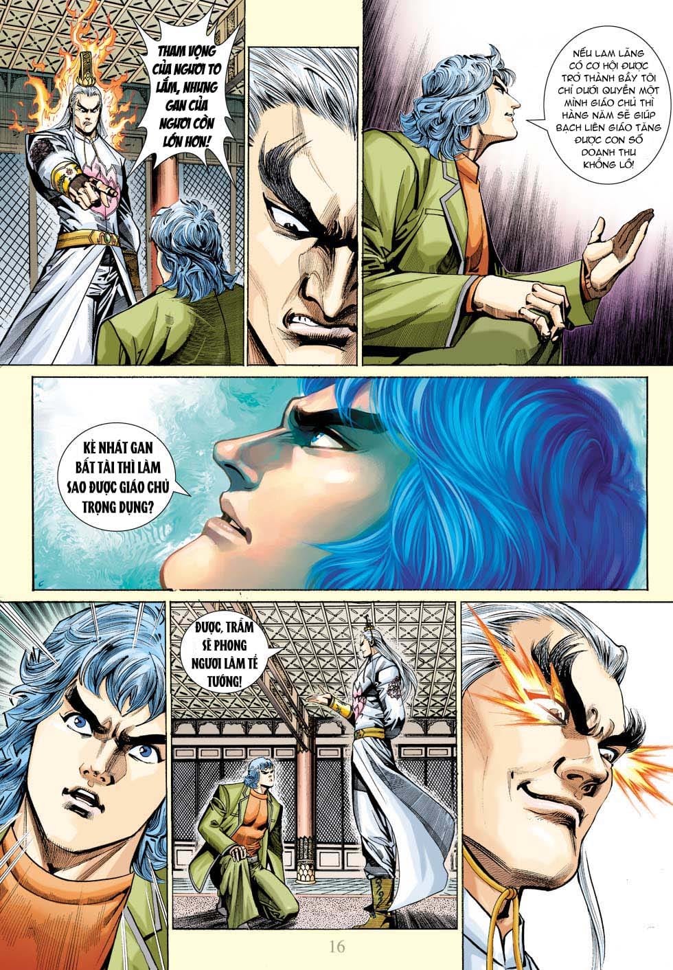 Truyện Tranh Tân Tác Long Hổ Môn trang 4