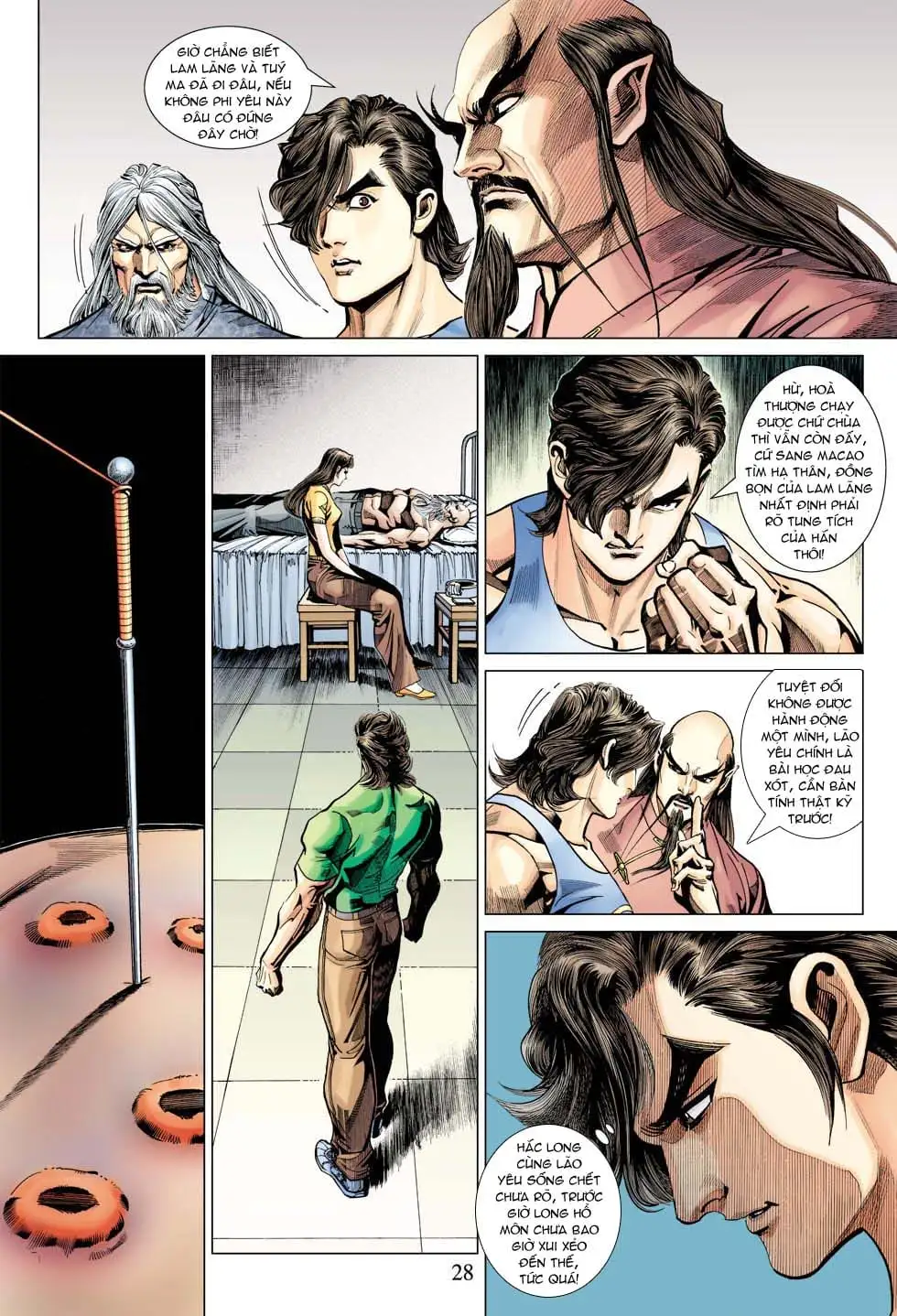 Truyện Tranh Tân Tác Long Hổ Môn trang 4