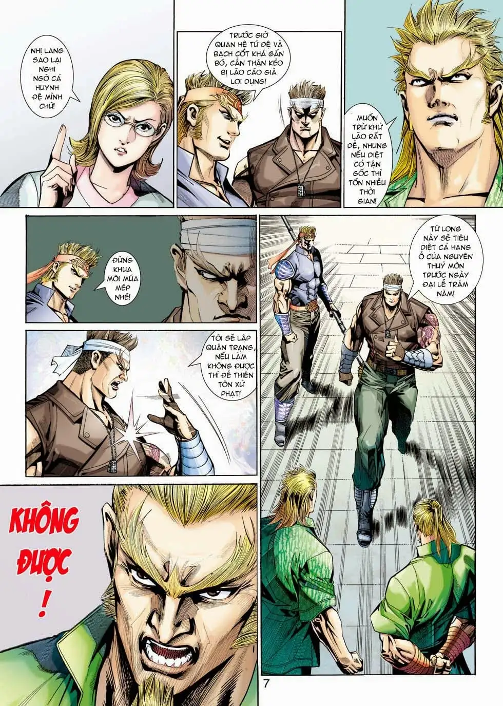 Truyện Tranh Tân Tác Long Hổ Môn trang 4