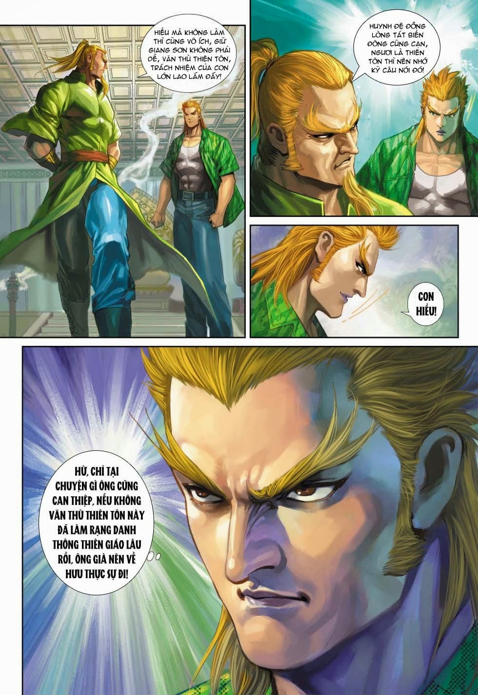 Truyện Tranh Tân Tác Long Hổ Môn trang 4