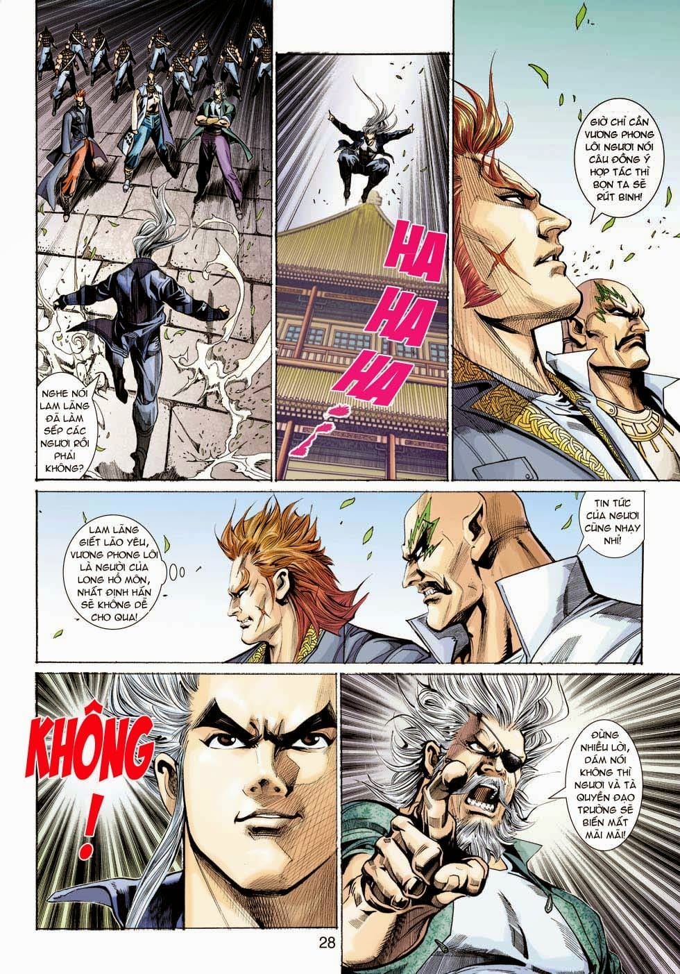Truyện Tranh Tân Tác Long Hổ Môn trang 4