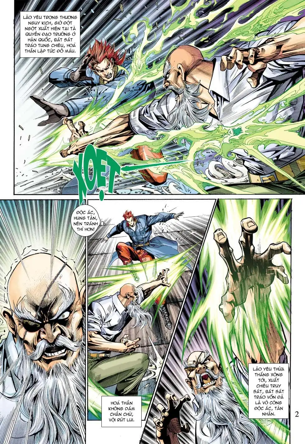 Truyện Tranh Tân Tác Long Hổ Môn trang 4