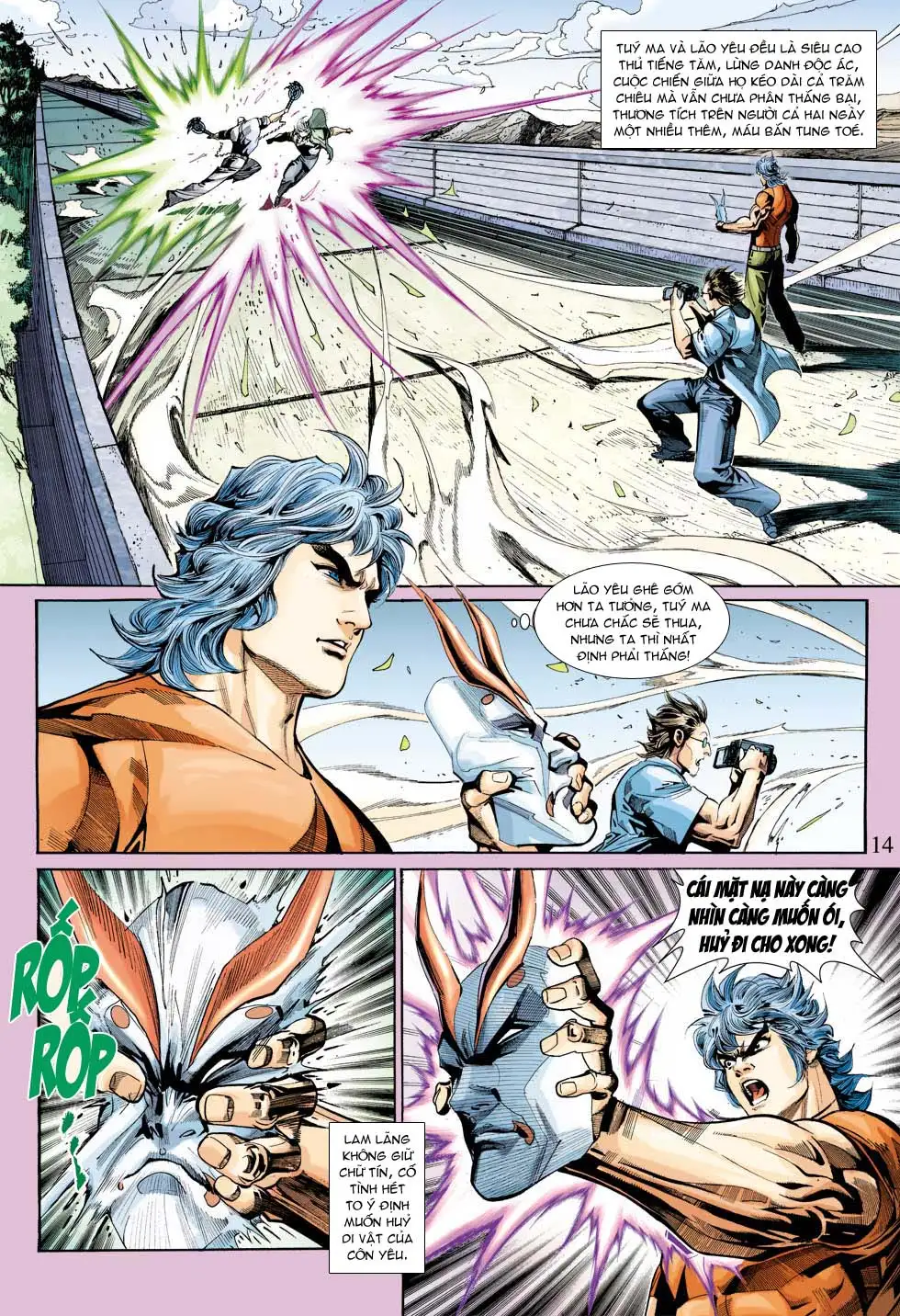 Truyện Tranh Tân Tác Long Hổ Môn trang 4