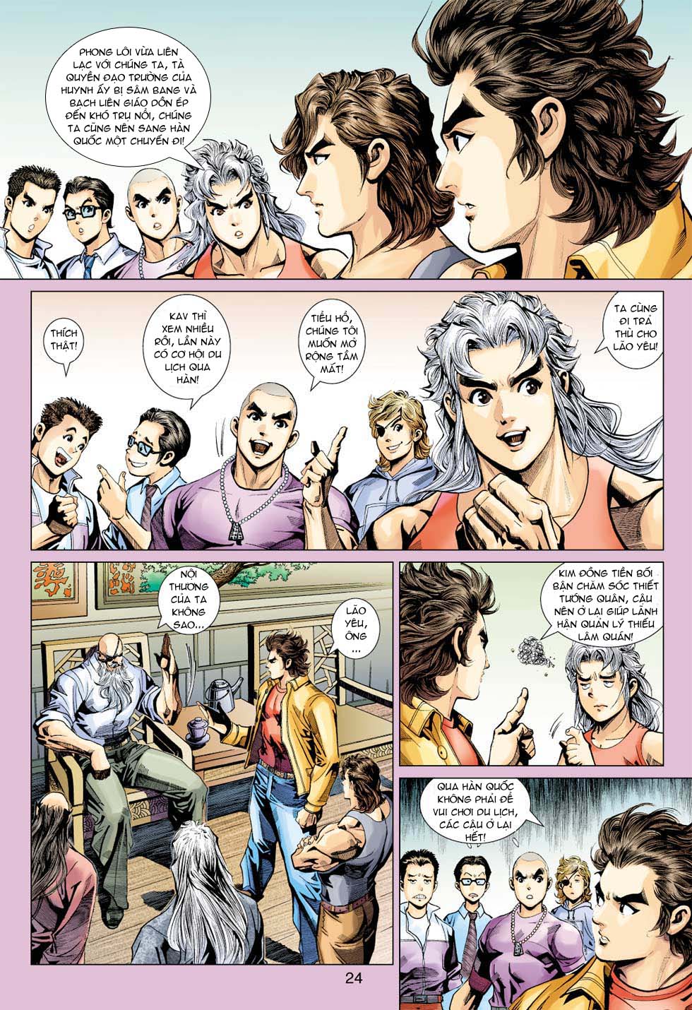 Truyện Tranh Tân Tác Long Hổ Môn trang 4